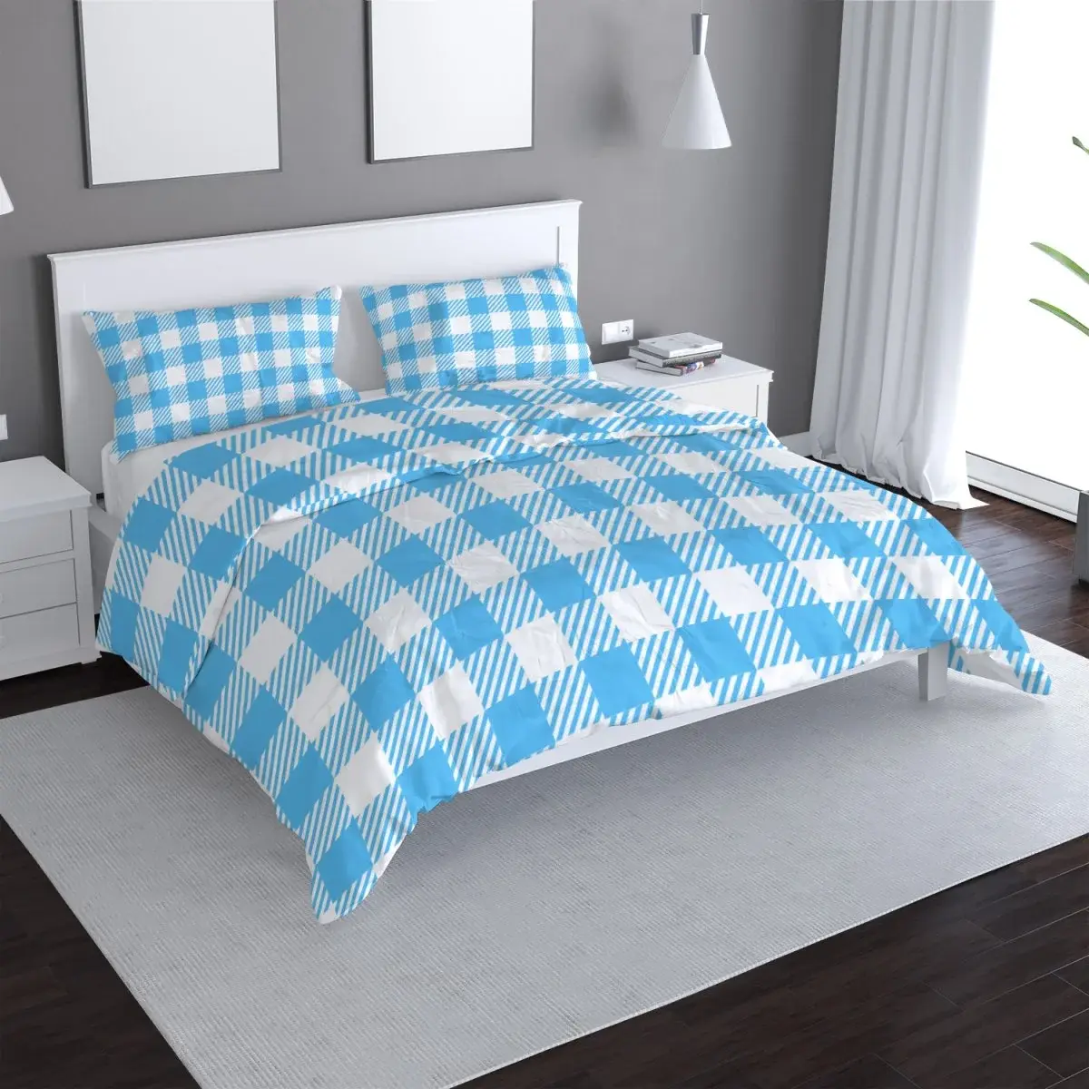 Povlečení Košilový vzor - 140x220 / 90x70