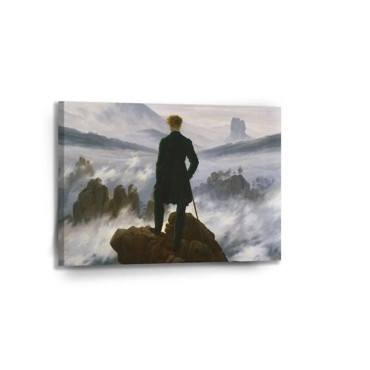 Obraz Poutník nad mořem mlhy - Caspar David Friedrich - 90x60 cm