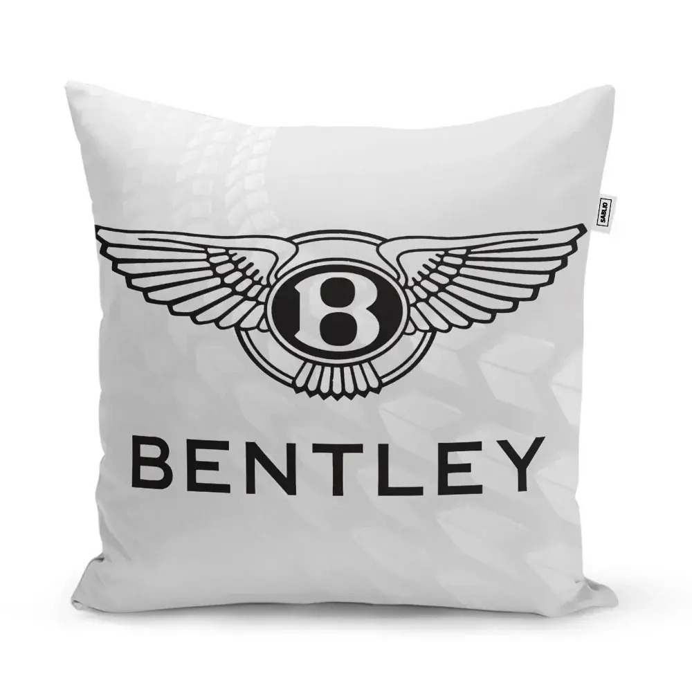 Polštář Bentley na bílé - 60x60 cm
