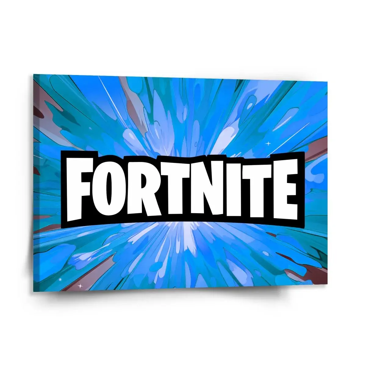 Obraz FORTNITE modrá - 150x110 cm