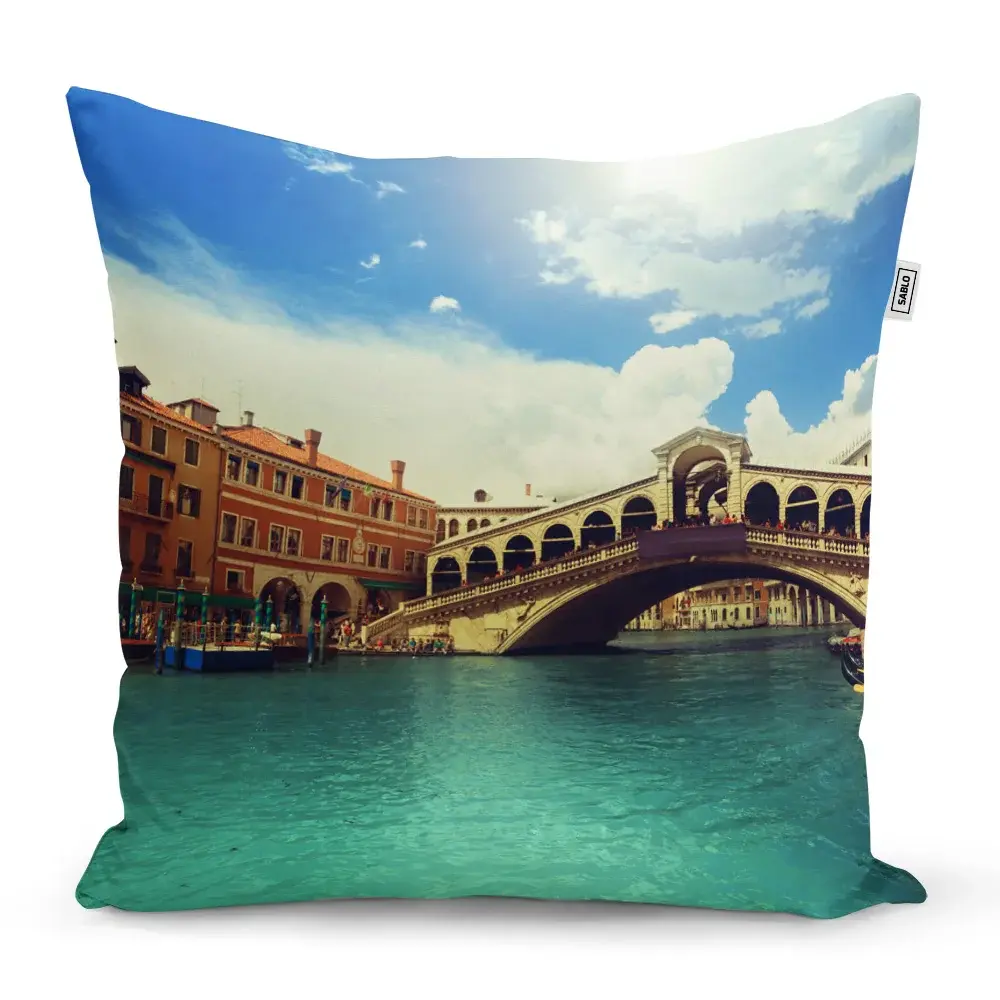 Polštář Ponte di Rialto - 40x40 cm