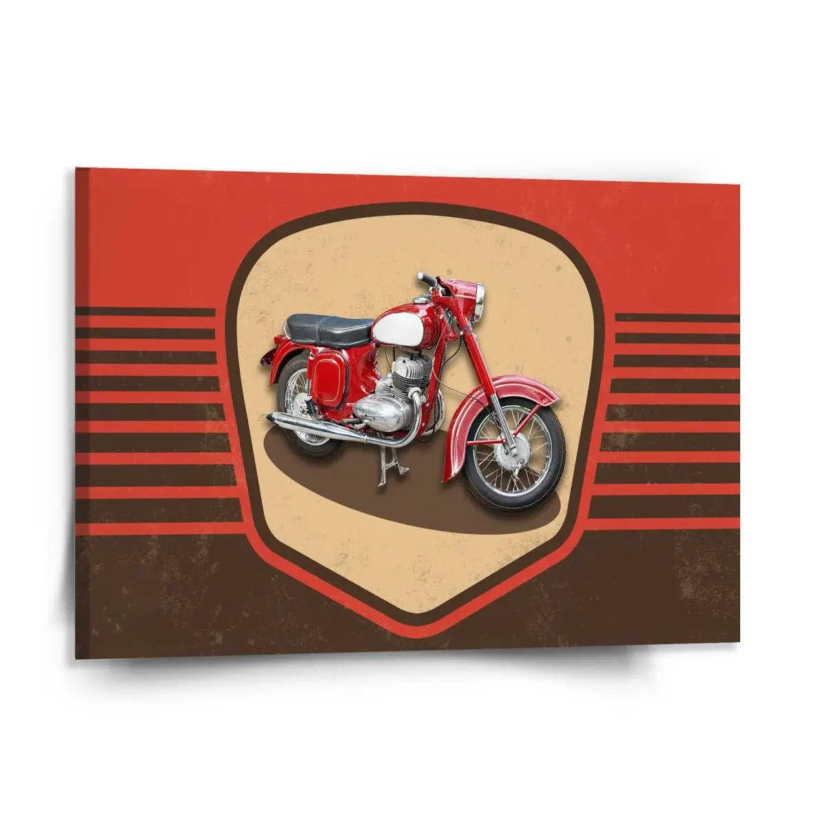 Obraz Jawa panelka Vintage - 150x110 cm