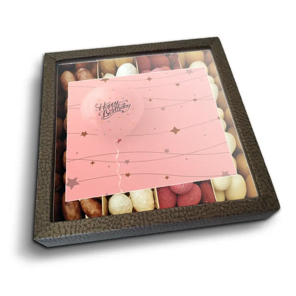 Mandle v čokoládě Happy birthday - 4x 80g