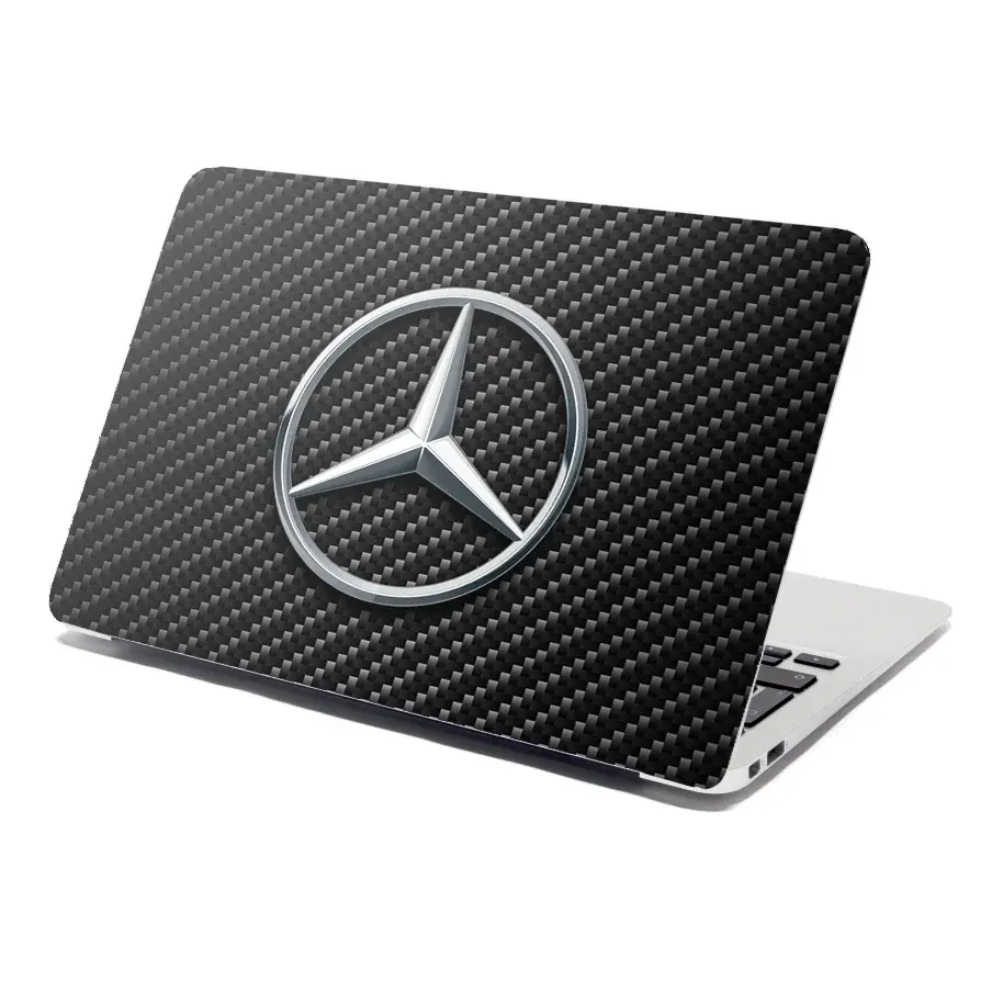 Samolepka na notebook Logo 4 Carbon - 38x26 cm