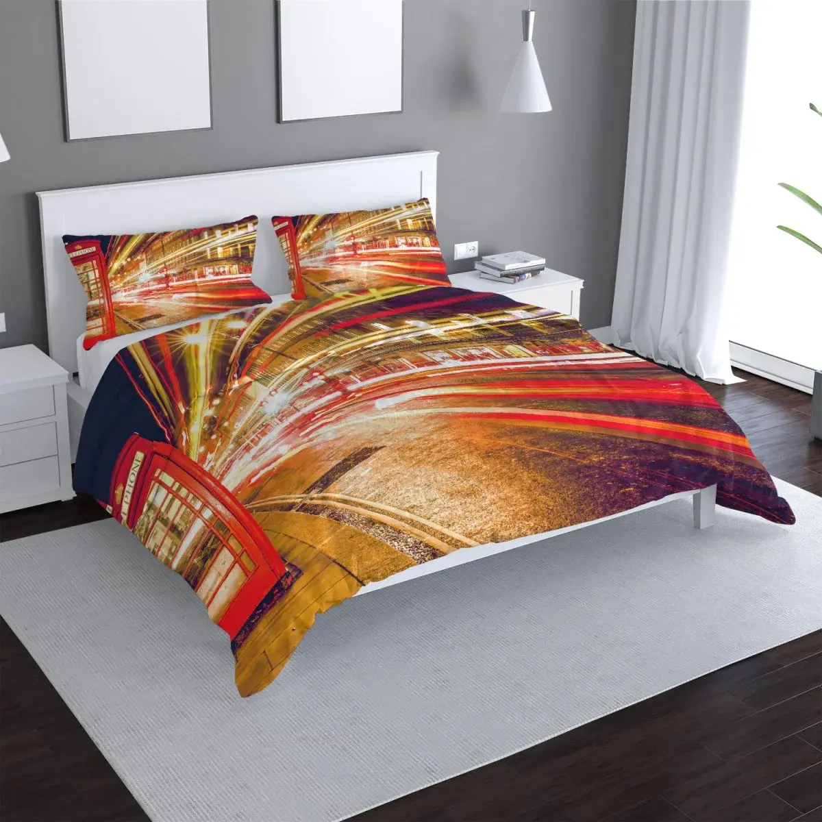 Povlečení Noční Londýn - 140x220 / 90x70