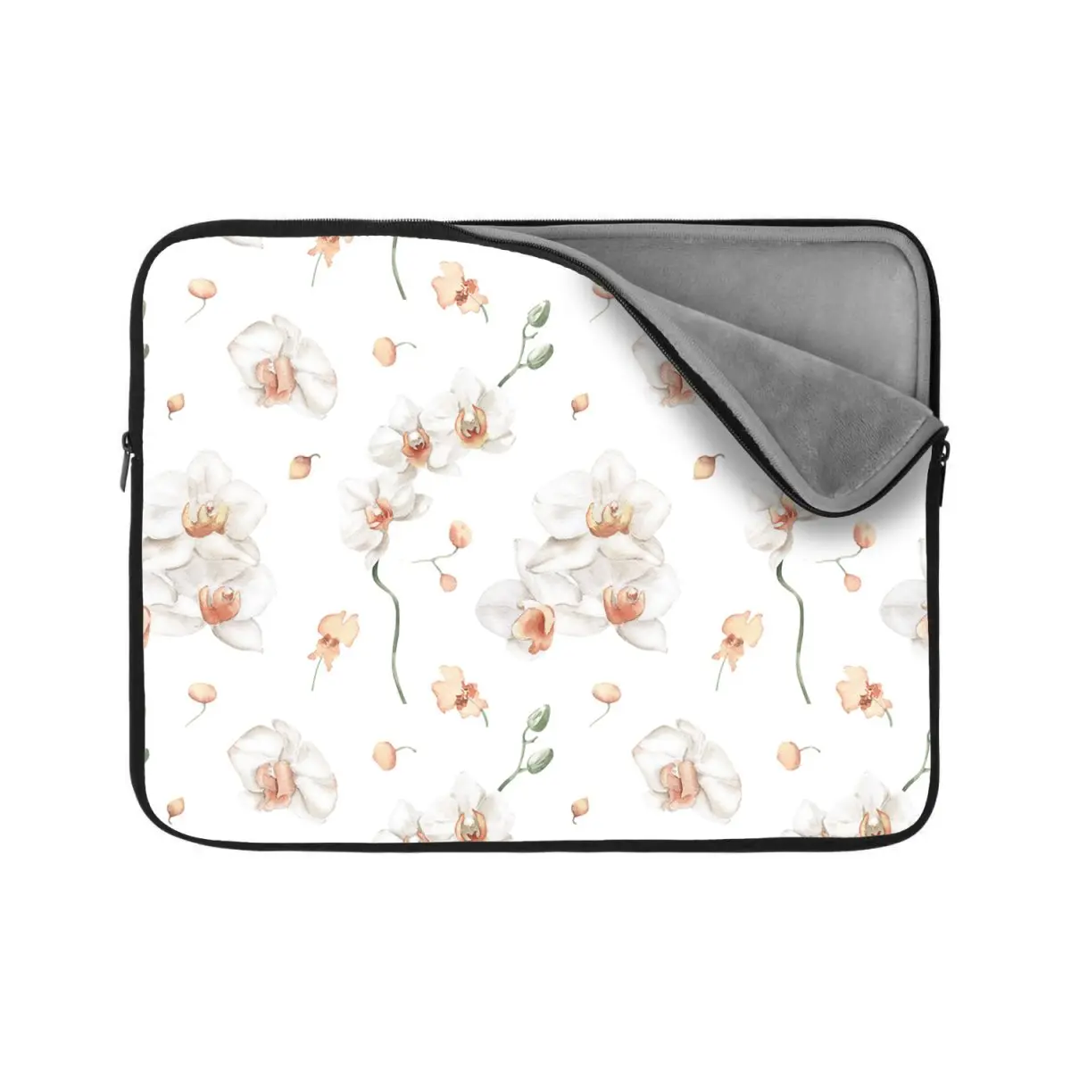 Obal na notebook Bílá orchidej - 17