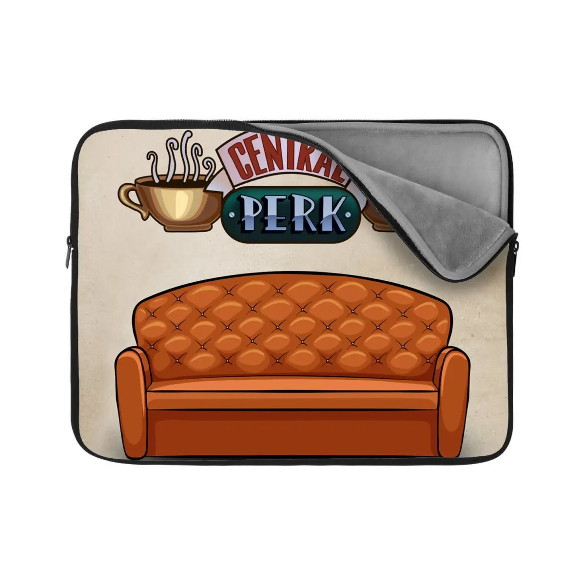 Obal na notebook Seriál přátelé CENTRAL PERK Gauč - 13"