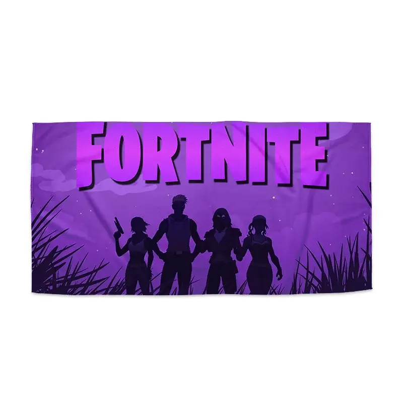 Ručník FORTNITE Fialová silueta - 30x50 cm