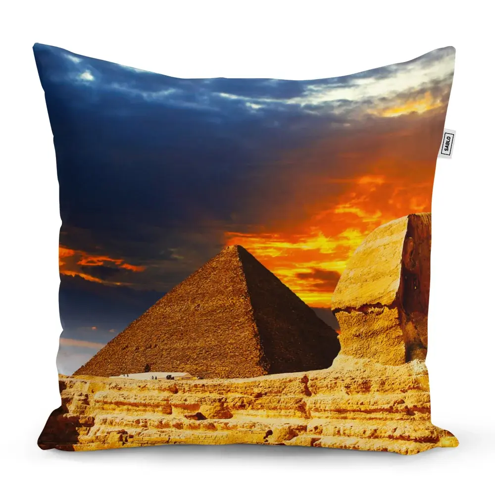 Polštář Pyramidy - 60x60 cm