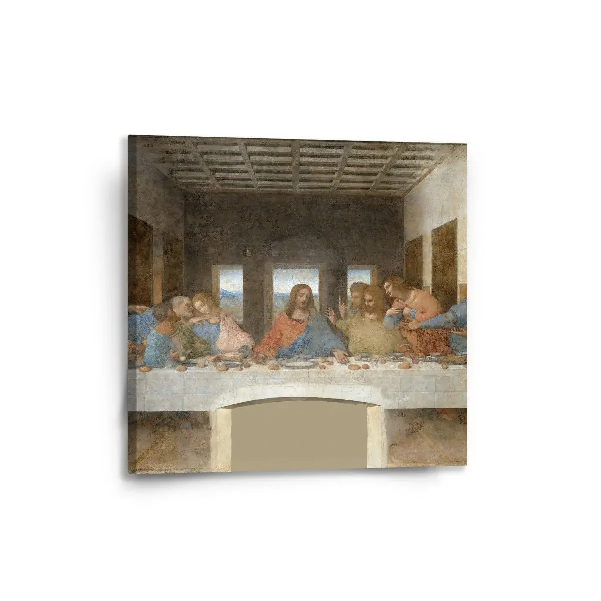 Obraz Poslední večeře - Leonardo da Vinci - 50x50 cm