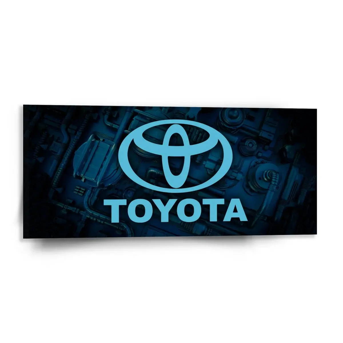 Obraz Logo Toyota Motor - 110x50 cm