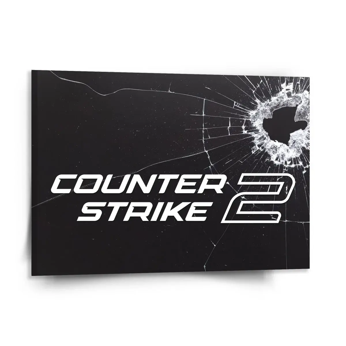 Obraz Counter Strike 2 Průstřel - 150x110 cm