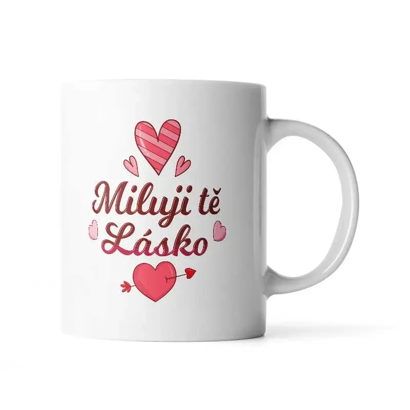 Hrnek Miluji tě, lásko - 890 ml - XXL