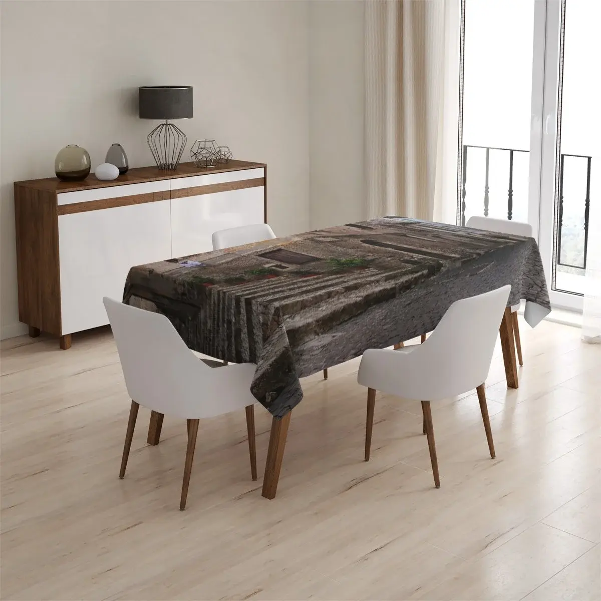 Ubrus Starý dům 2 - 145x240 cm