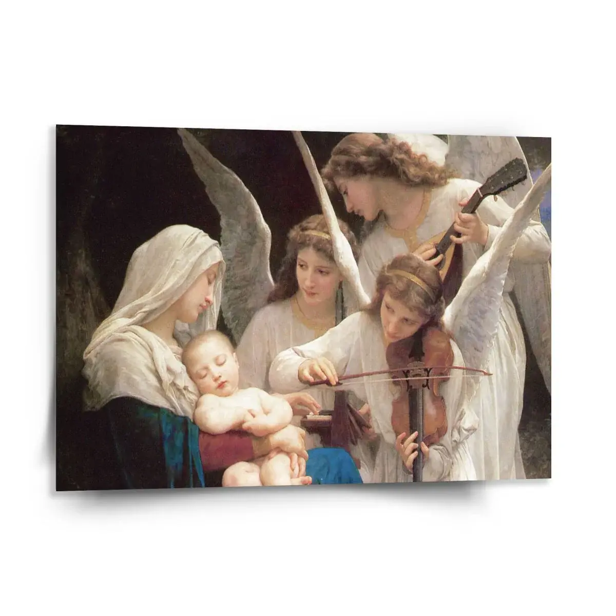 Obraz Panna s anděly - William-Adolphe Bouguereau - 150x110 cm