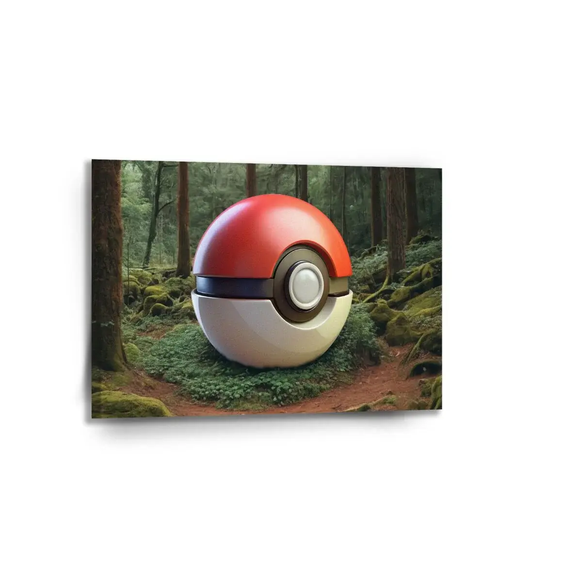 Obraz Pokemon ball Les - 90x60 cm