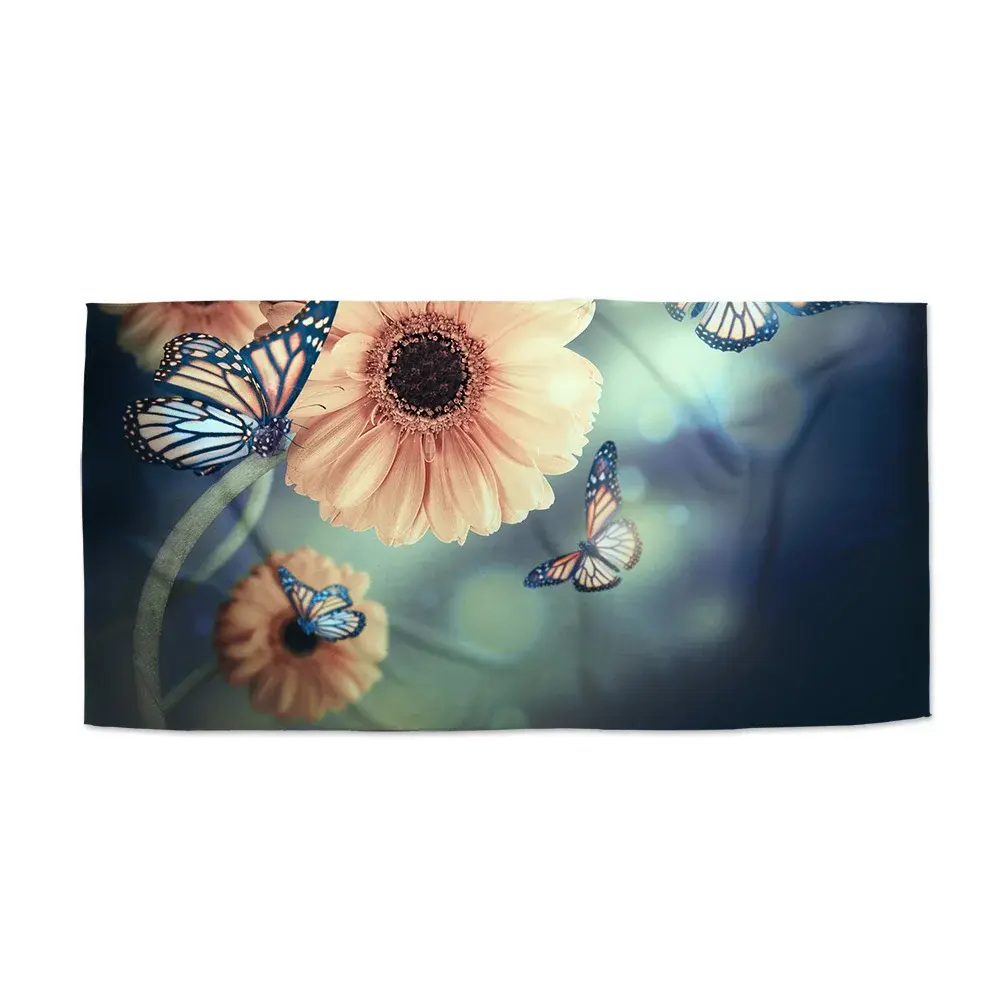 Ručník Květinová abstrakce - 70x140 cm