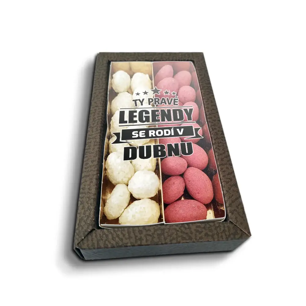 Mandle v čokoládě Ty pravé legendy se rodí v dubnu - 2x 80g