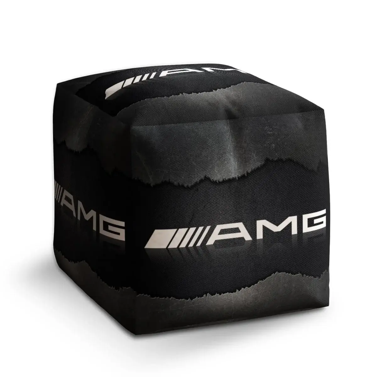 Taburet Cube AMG černá - 40x40x40 cm
