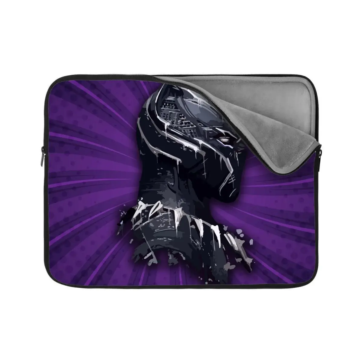 Obal na notebook BLACK PANTHER z profilu Fialový - 15,6"