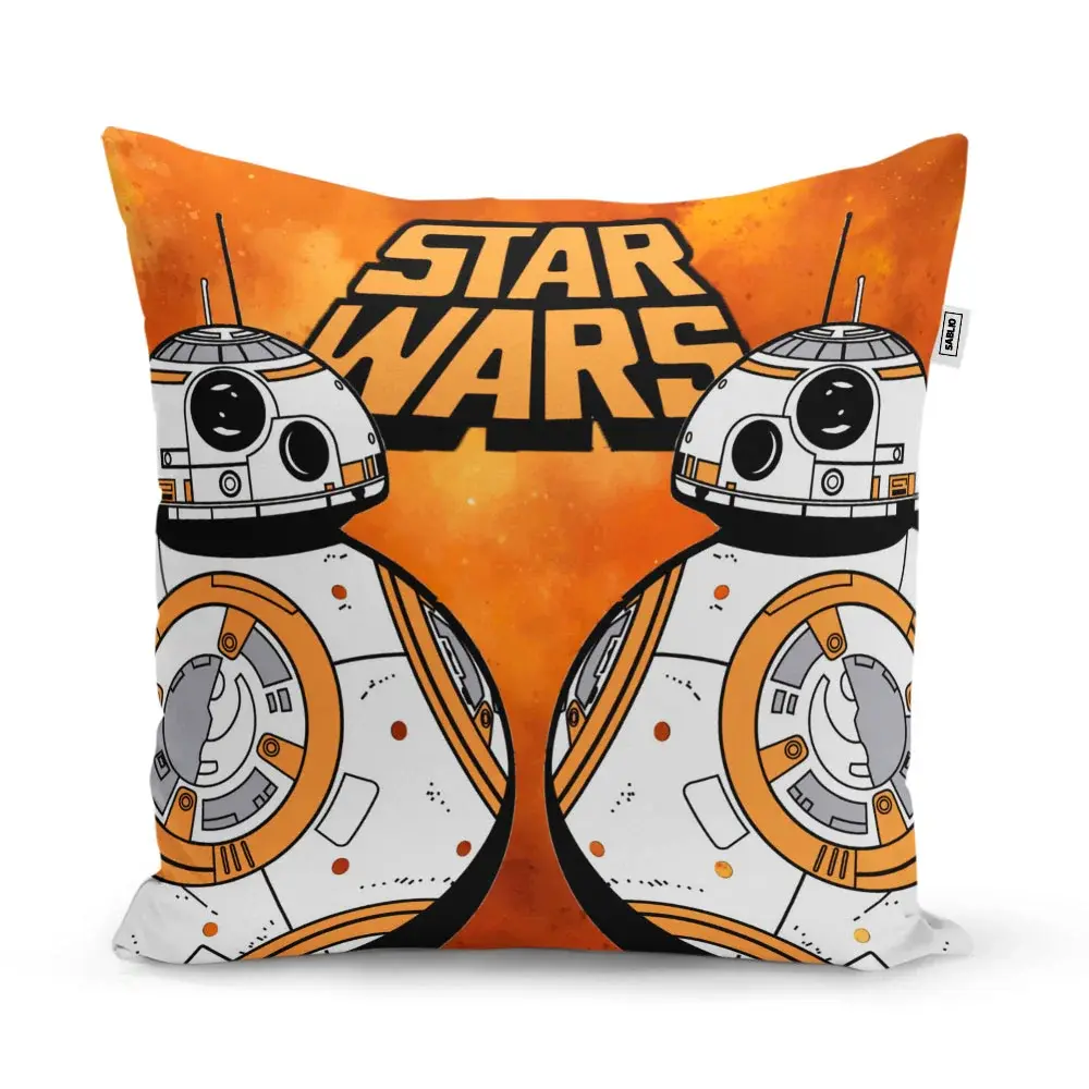 Polštář Star Wars Ohnivé pozadí - 50x50 cm