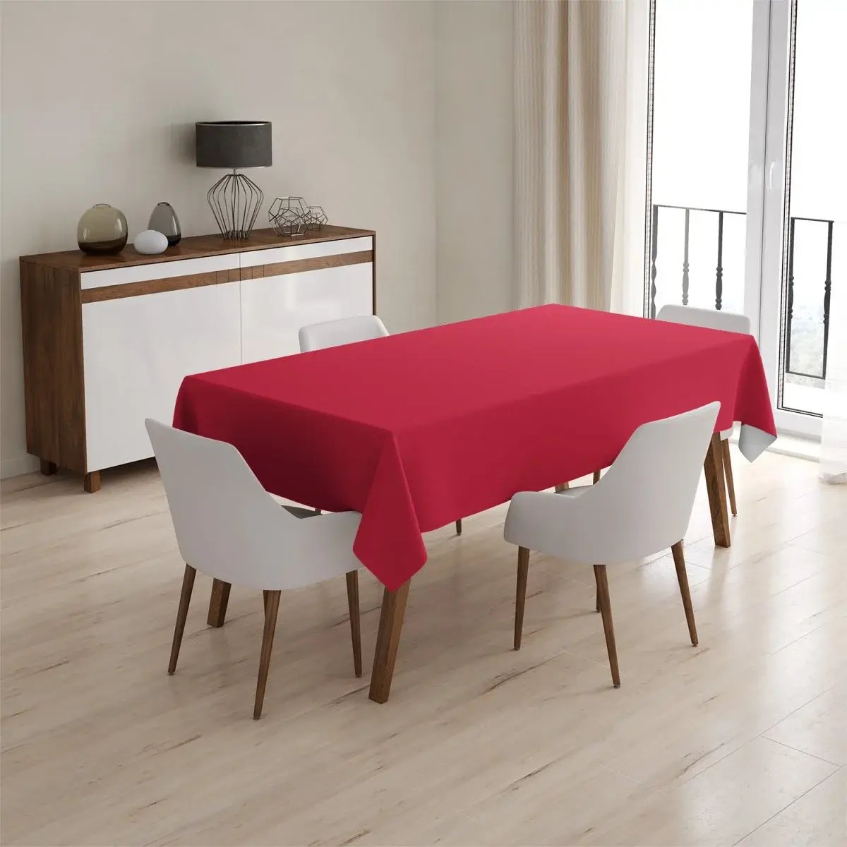 Ubrus Červená cherry - 130x170 cm