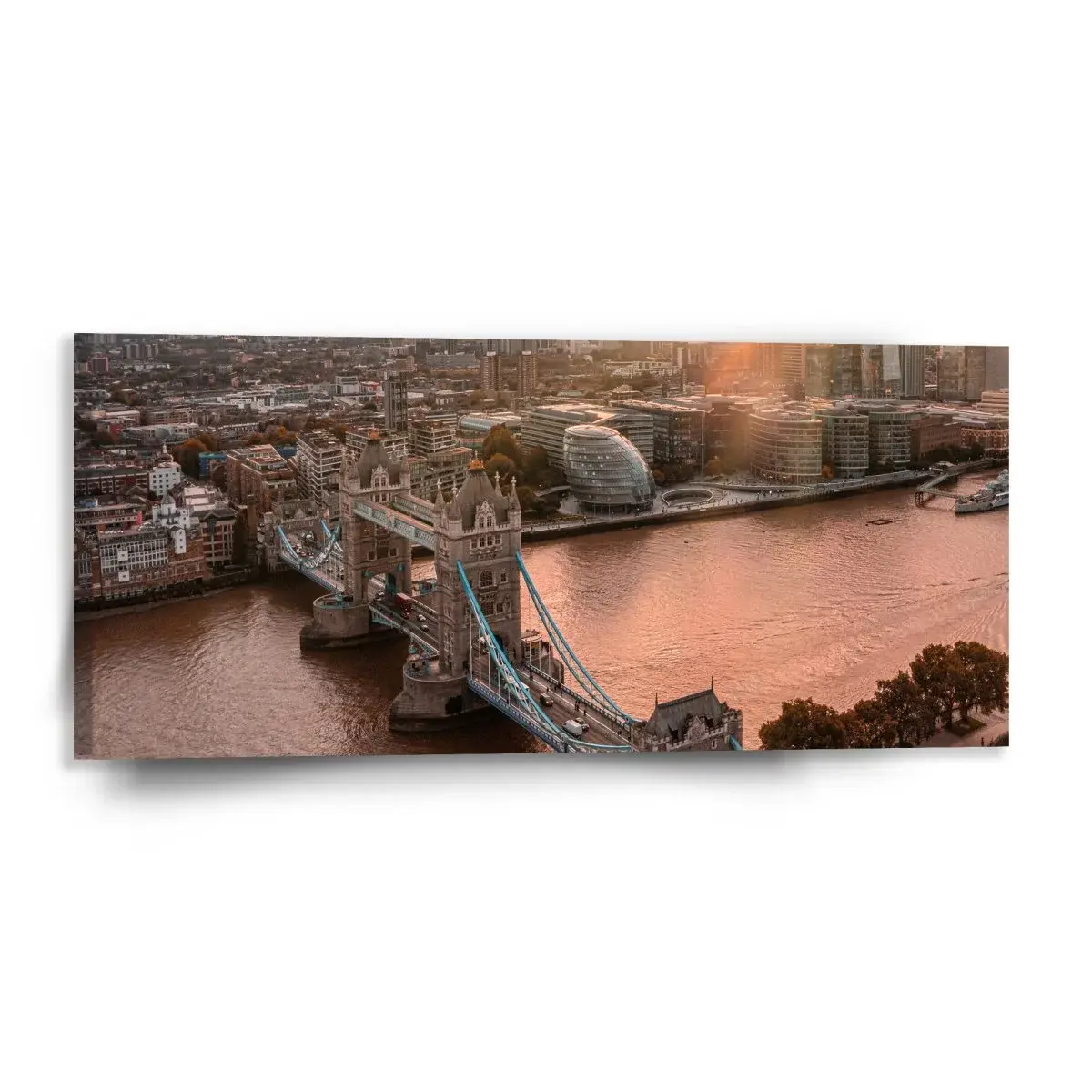 Obraz Londýn City of London - 110x50 cm