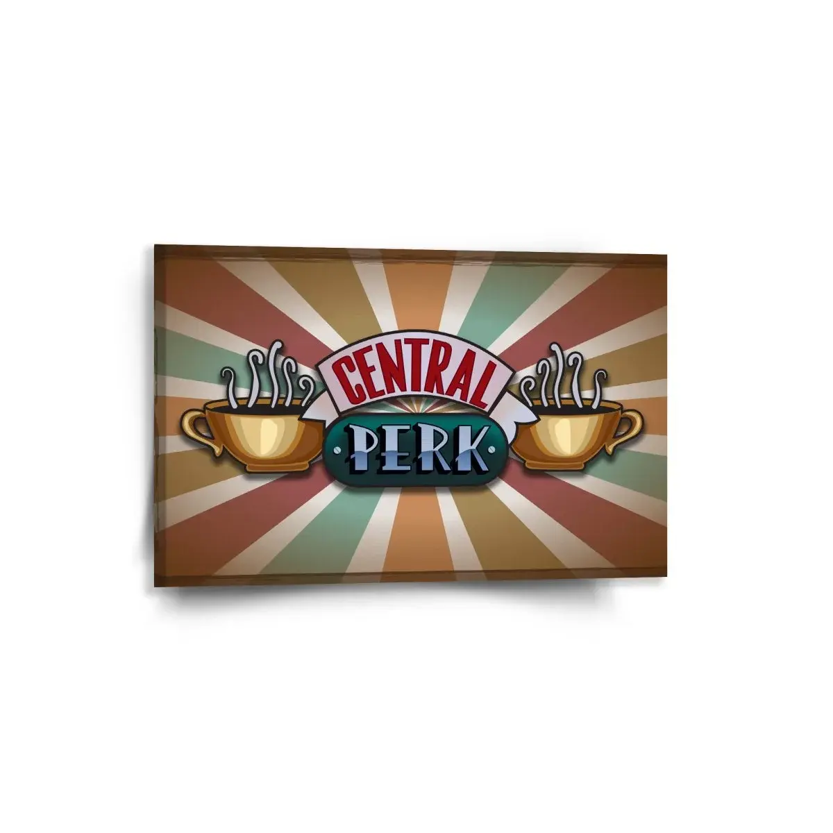 Obraz Seriál přátelé CENTRAL PERK Abstrakce - 60x40 cm