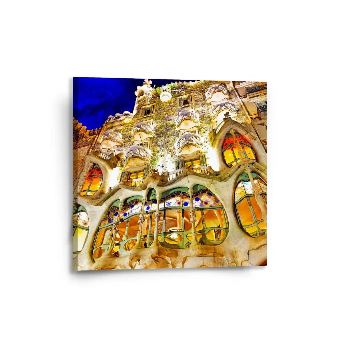 Obraz Barcelona Gaudi Casa Batllo 1 - 50x50 cm