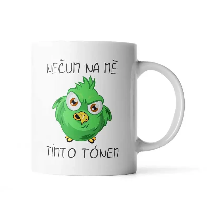 Hrnek Nečum na mě tímto tónem - 200 ml - espresso