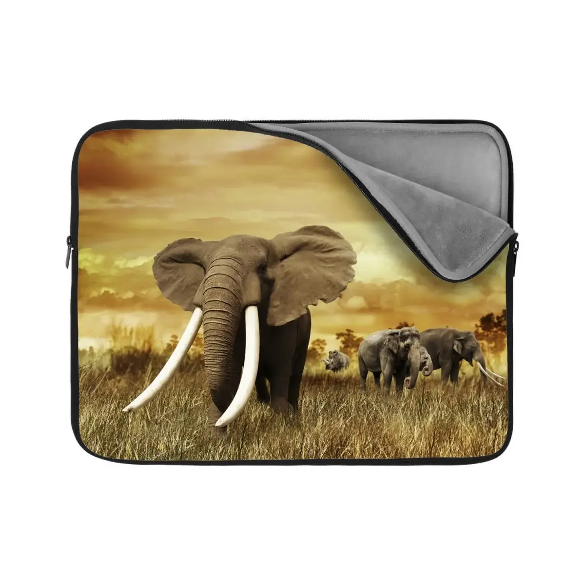 Obal na notebook Slon Africký - 17"