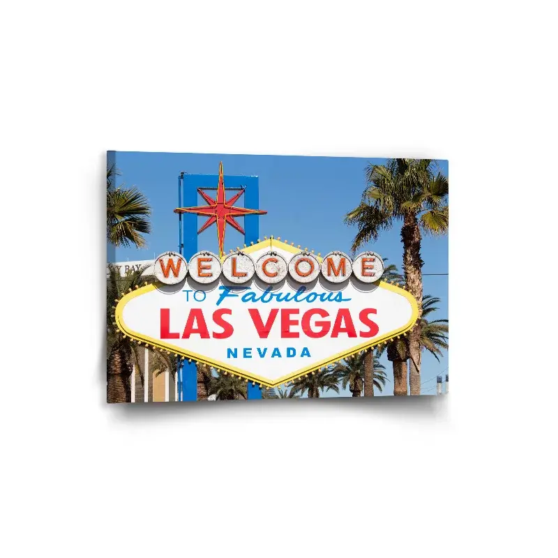 Obraz Welcome to Las Vegas - 90x60 cm