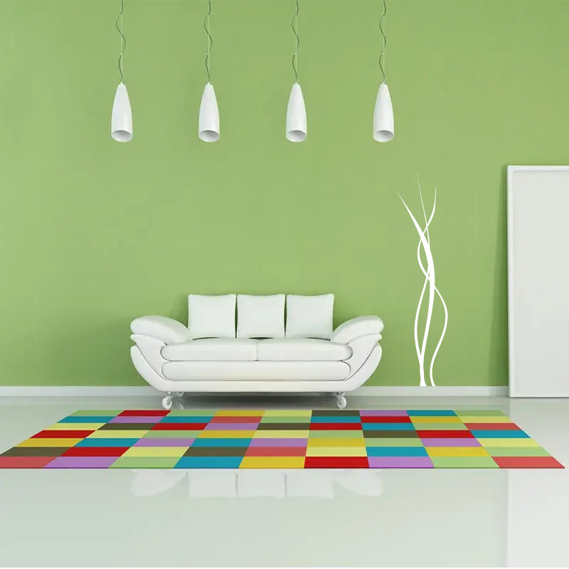 Samolepka na zeď: Strip keřík - 21x90 cm