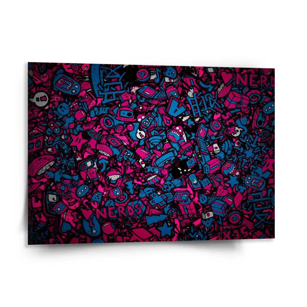 Obraz Kreslené obrázky - 150x110 cm