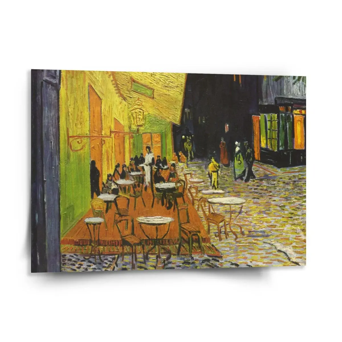 Obraz Terasa kavárny v noci - Vincent van Gogh - 150x110 cm