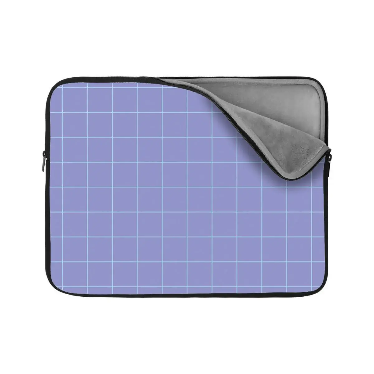 Obal na notebook Čtvercový vzor fialové - 15,6"