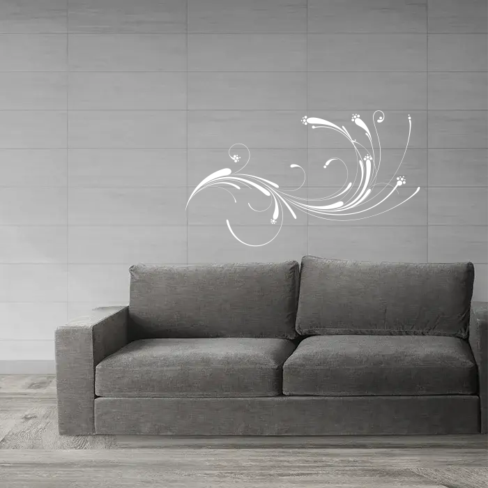 Samolepka na zeď: Point ornament -