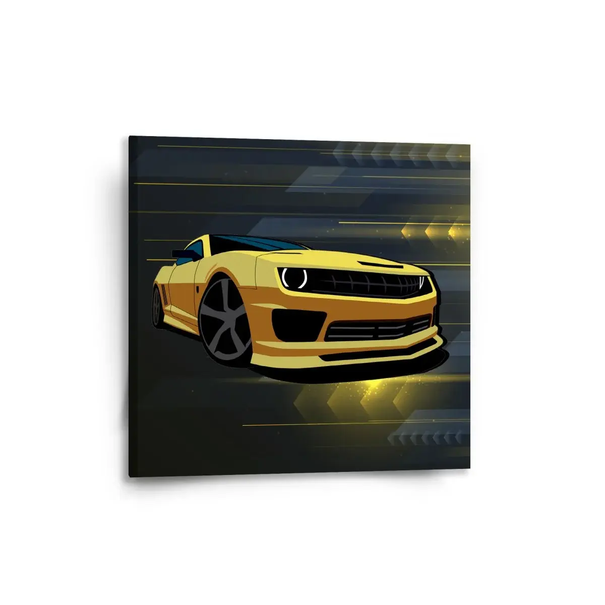 Obraz Chevrolet Camaro Pruhy - 50x50 cm