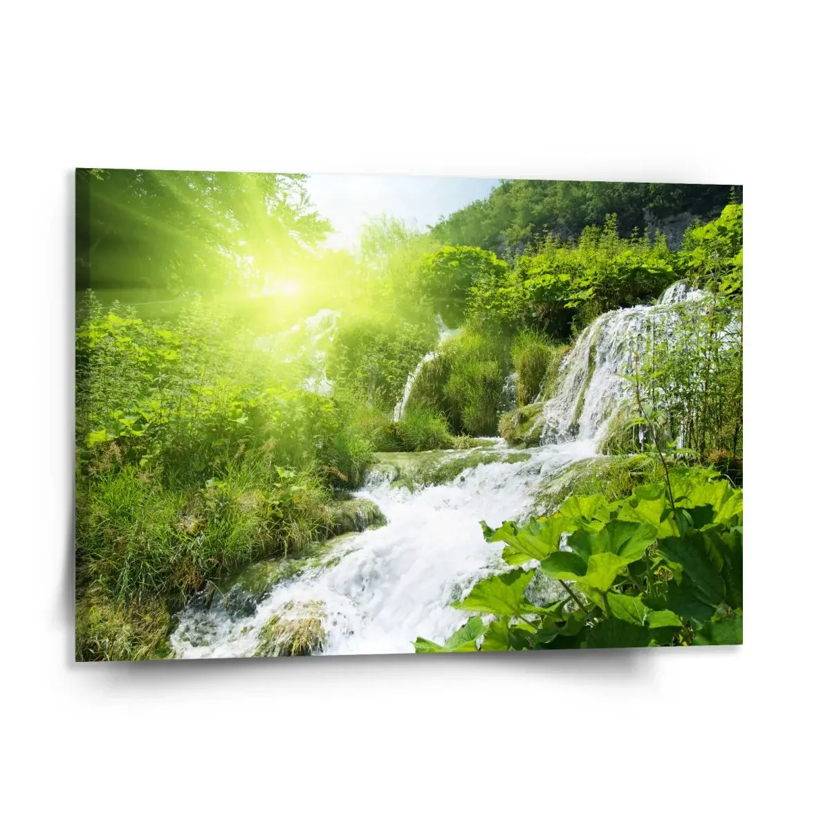 Obraz Kaskádovitý vodopád - 150x110 cm