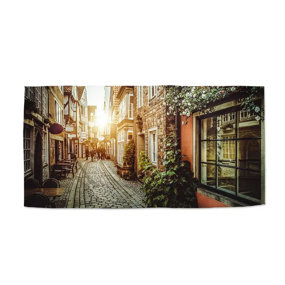 Ručník Městská ulička - 30x50 cm