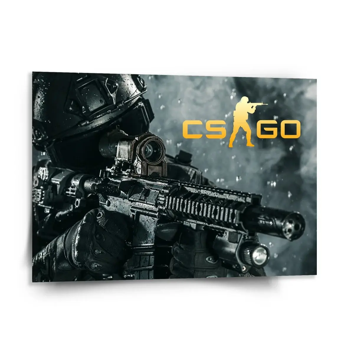 Obraz CS:GO Voják 1 - 150x110 cm