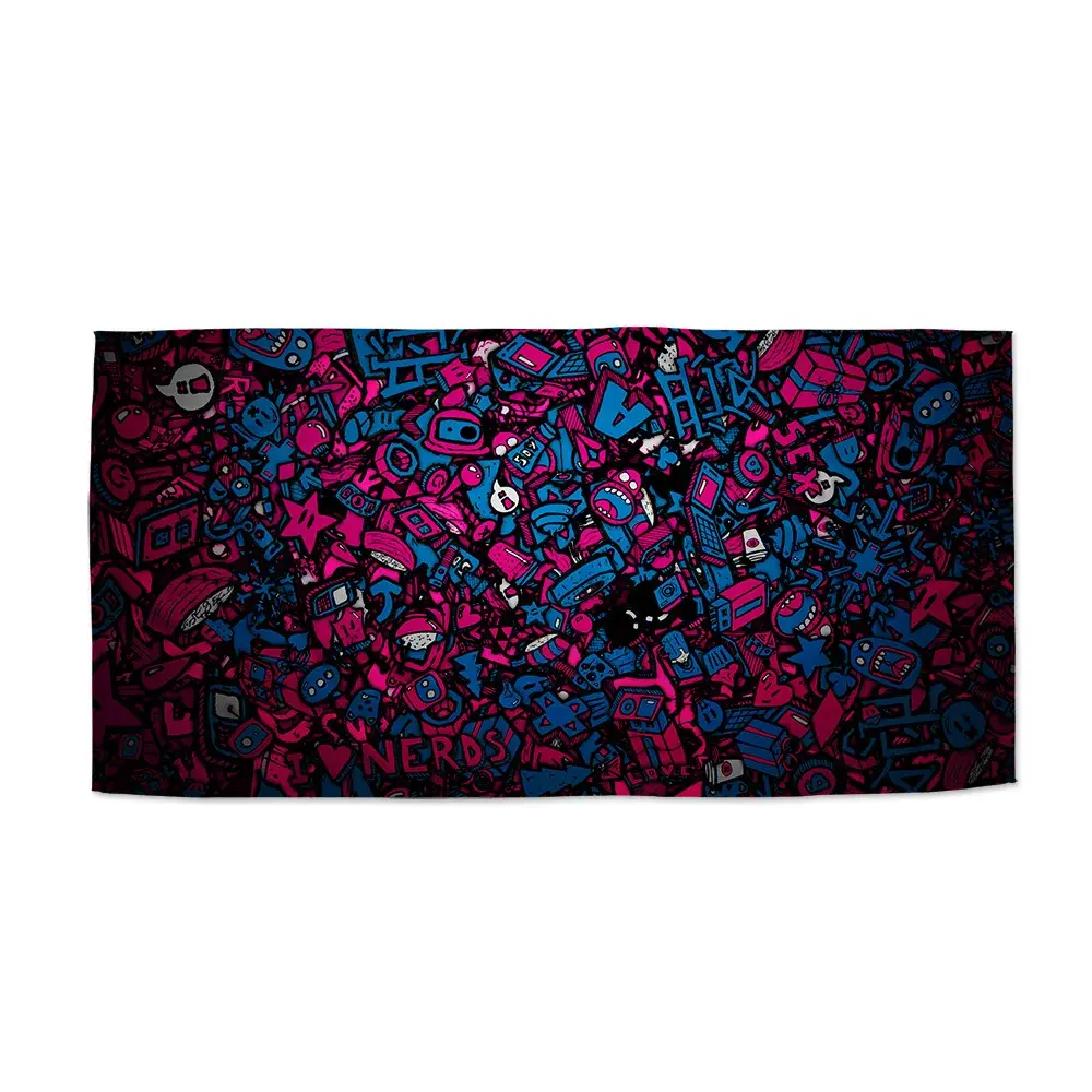 Ručník Kreslené obrázky - 50x100 cm