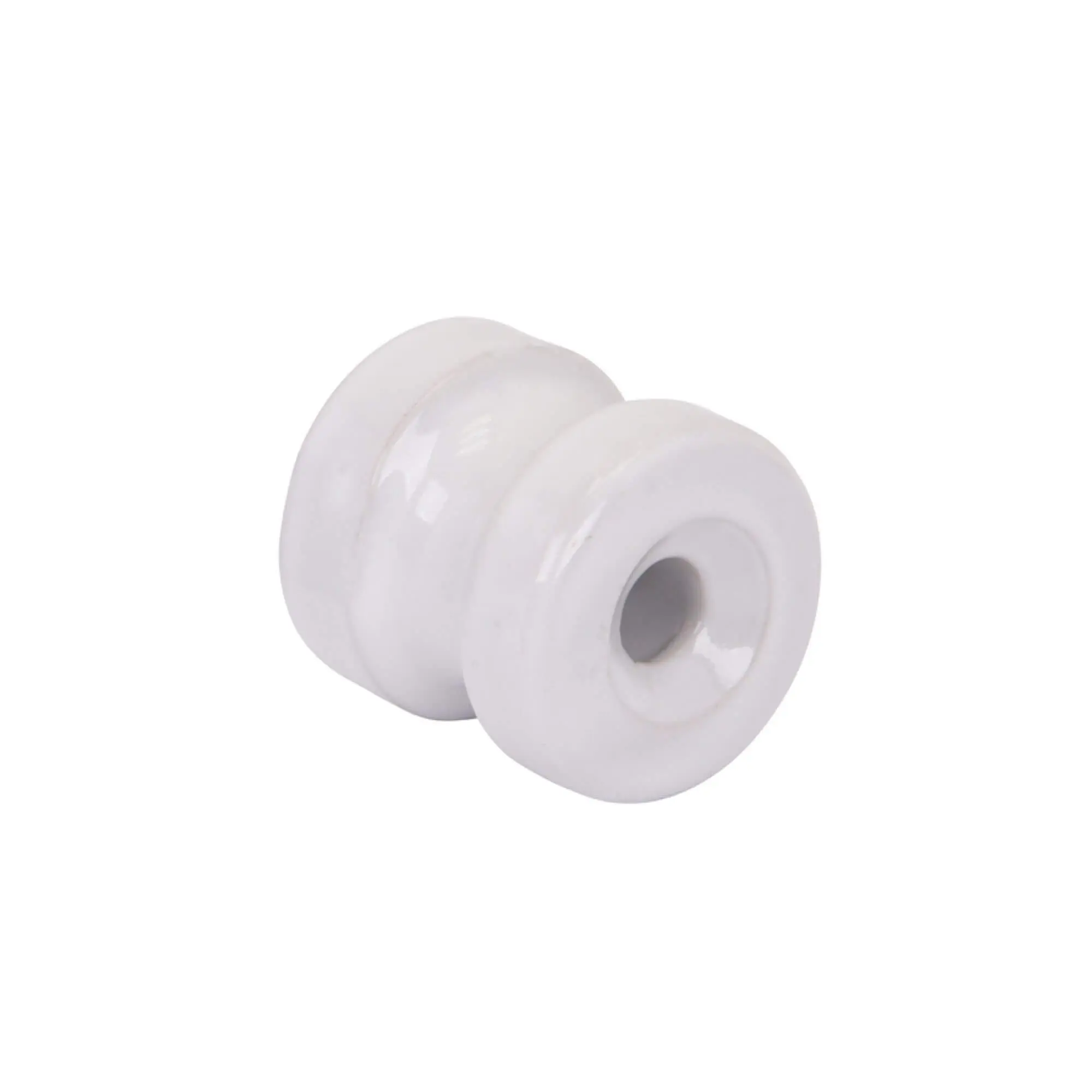 Rohový izolátor pro elektrický ohradník, porcelánový – 4 ks