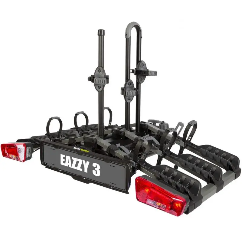 Nosič na tažné zařízení na 3 kola / elektrokola Buzz Rack Eazzy 3 - sklopný skládací
