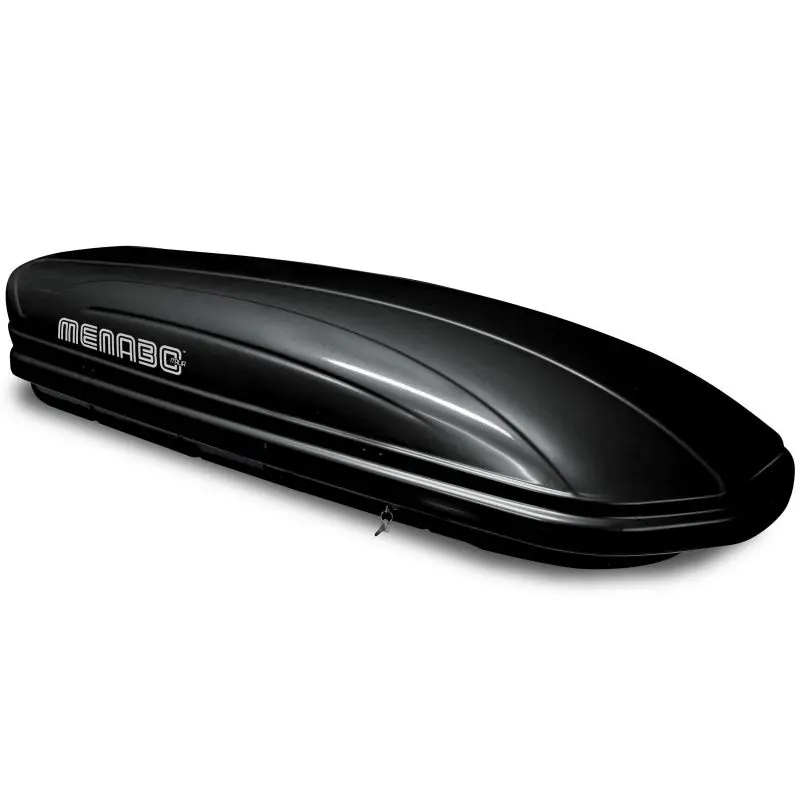 Střešní box Menabo Mania 460 Black - objem 460l / pravostranné otevírání / černý
