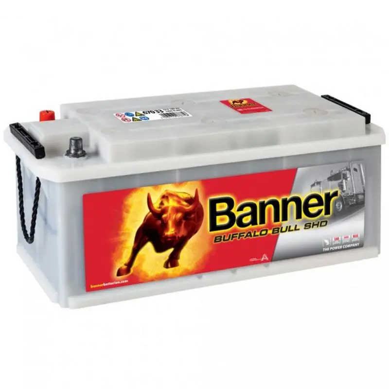 Autobaterie / akumulátor kyselino-olověný Banner Buffalo Bull SHD 12V 170Ah 67033