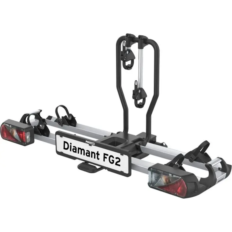 Nosič na tažné zařízení na 2 kola / elektrokola Pro User Diamant FG2 - sklopný skládací