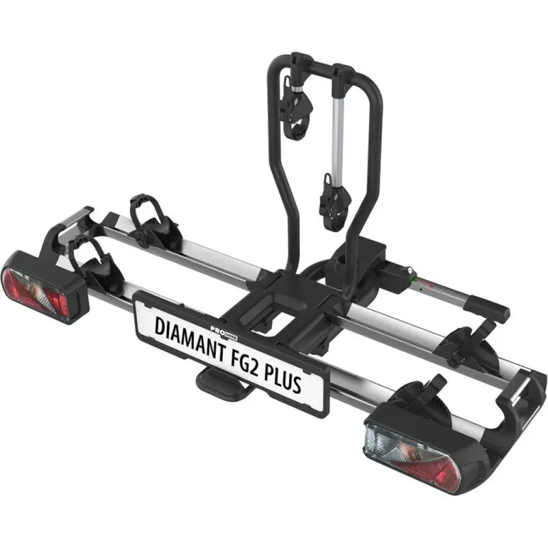 Nosič na tažné zařízení na 2 kola / elektrokola Pro User Diamant FG2 Plus - sklopný skládací
