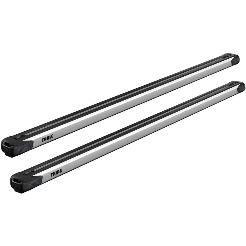 Tyče na střešní nosič Thule SlideBar 127cm - aluminium / sada 2ks / výsuvné mimo vozidlo
