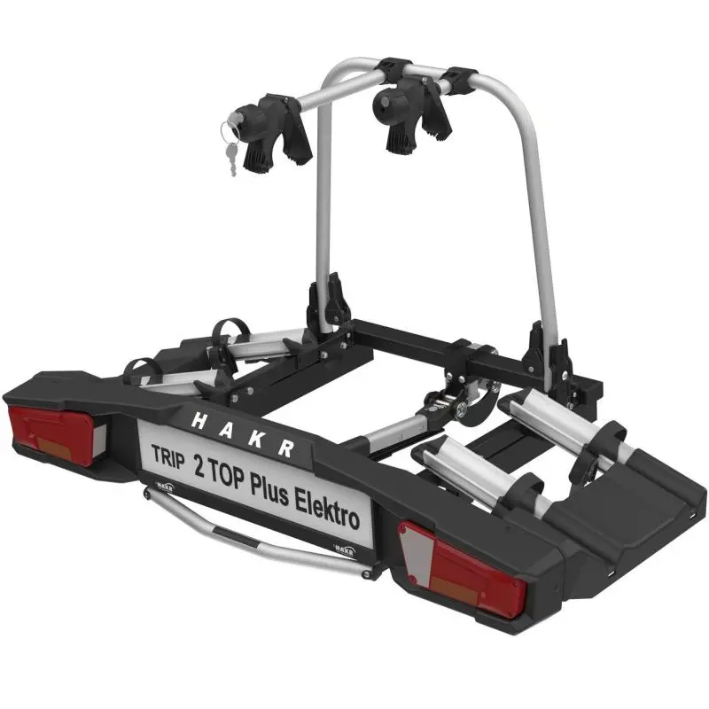 Nosič na tažné zařízení na 2 kola / elektrokola Hakr Elektro Trip 2 Top Plus - sklopný